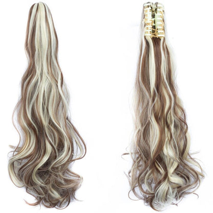Thick Long Wavy Ponytail Clip-in Hair Extension – Natural Look, Easy Attachment 61