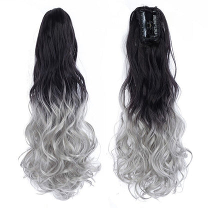 Thick Long Wavy Ponytail Clip-in Hair Extension – Natural Look, Easy Attachment 62