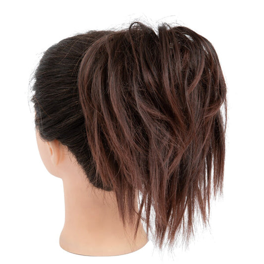 Thick and Fuller Messy Hair Bun Scrunchie – Realistic Hair Extensions for Effortless Style 0