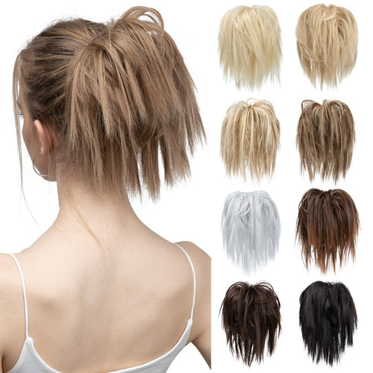 Thick and Fuller Messy Hair Bun Scrunchie – Realistic Hair Extensions for Effortless Style 1