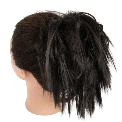 Thick and Fuller Messy Hair Bun Scrunchie – Realistic Hair Extensions for Effortless Style 17