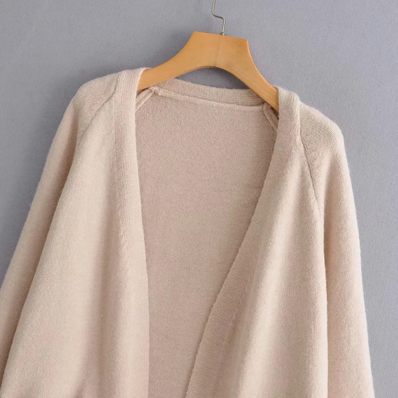 Thick and Warm Knitted Sweater Cardigan with Pockets 5