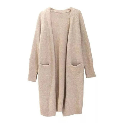 Thick and Warm Knitted Sweater Cardigan with Pockets 8