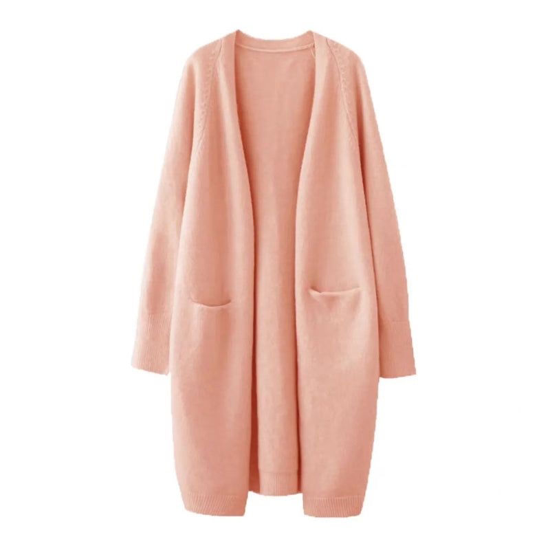 Thick and Warm Knitted Sweater Cardigan with Pockets 9