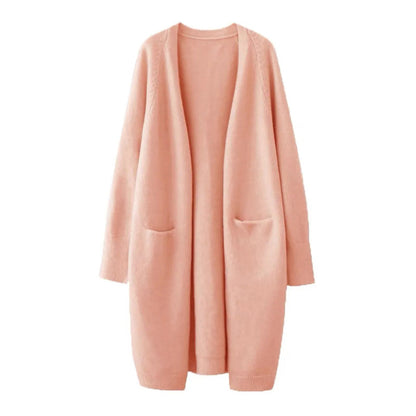 Thick and Warm Knitted Sweater Cardigan with Pockets 9