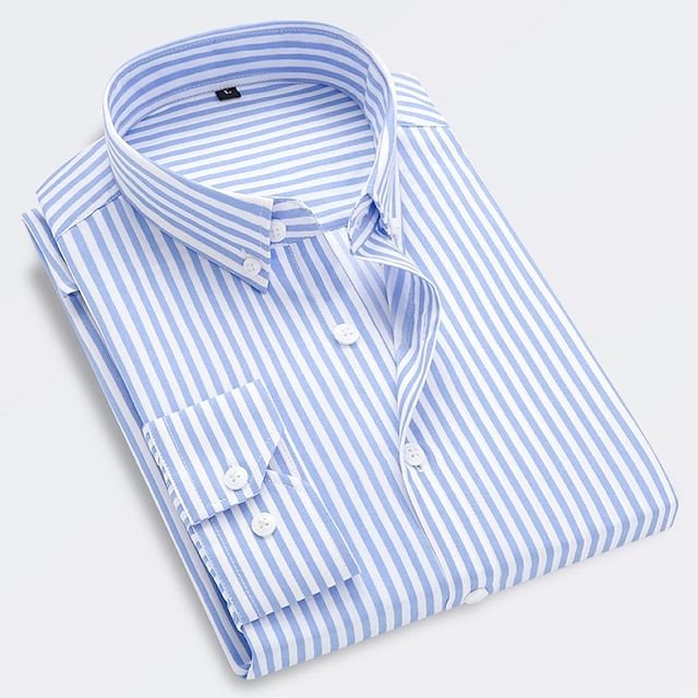 Men's Classic Striped Summer Shirt – detail view | Hensley London