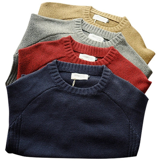 Trendy Oversized Knitted Winter Long Sleeve Pullover Sweaters 1