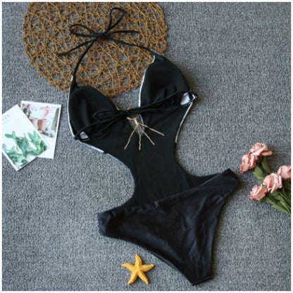 Ulyssa Women's Monokini Swimsuit | High Cut Deep V Design - Image 6