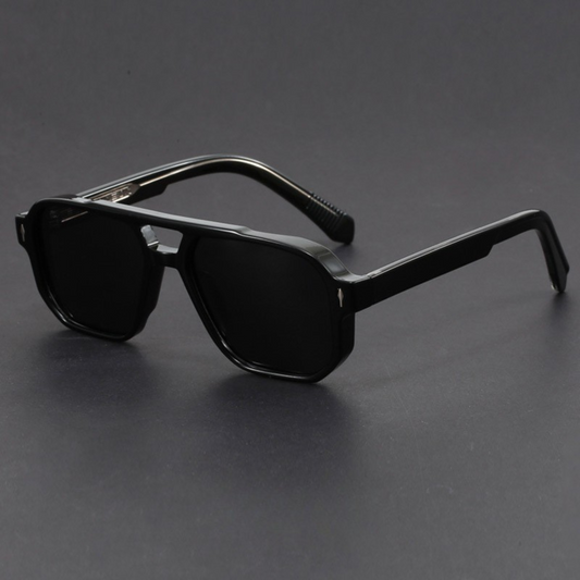 Women's Classic Aviator Sunglasses – front view | Hensley London