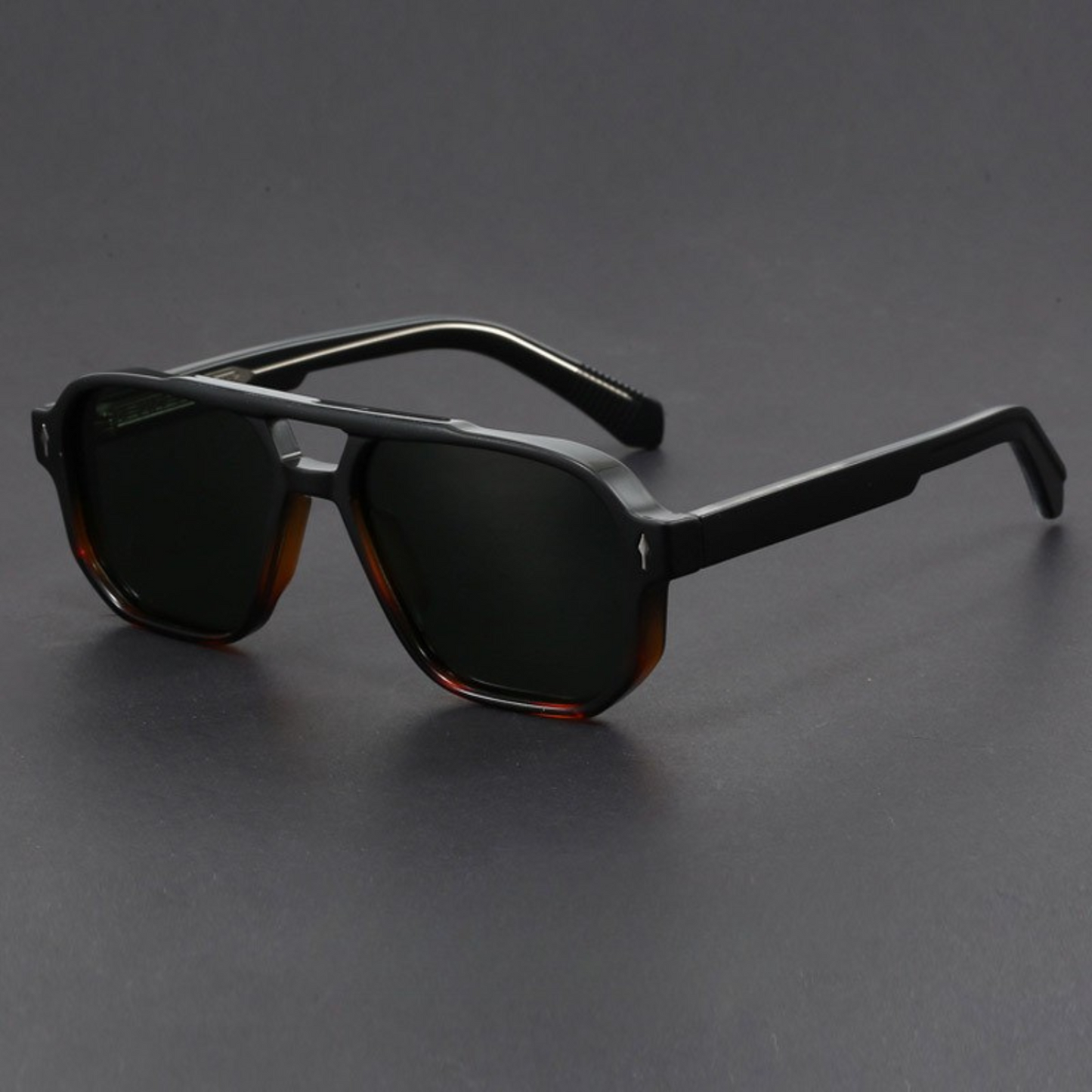 Women's Classic Aviator Sunglasses – side view | Hensley London