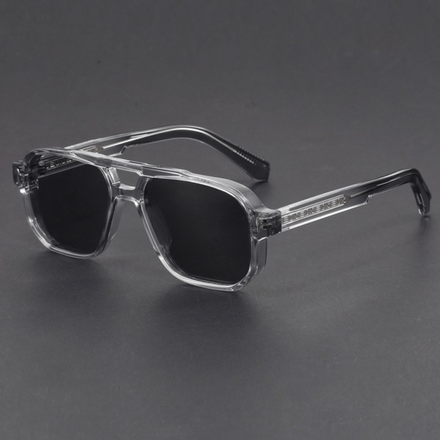 Women's Classic Aviator Sunglasses – detail view | Hensley London