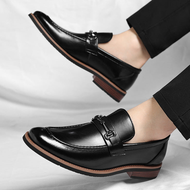 Men's Italian Leather Loafers – product view | Hensley London