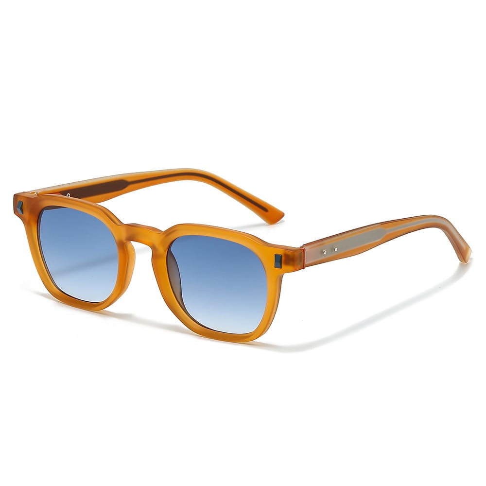 Women's Acetate Square Vintage Sunglasses – front view | Hensley London