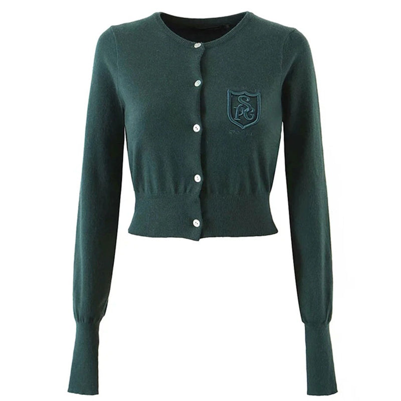 Vintage Pleated High Waist Skirts and Long Sleeve Sweater Tops 11