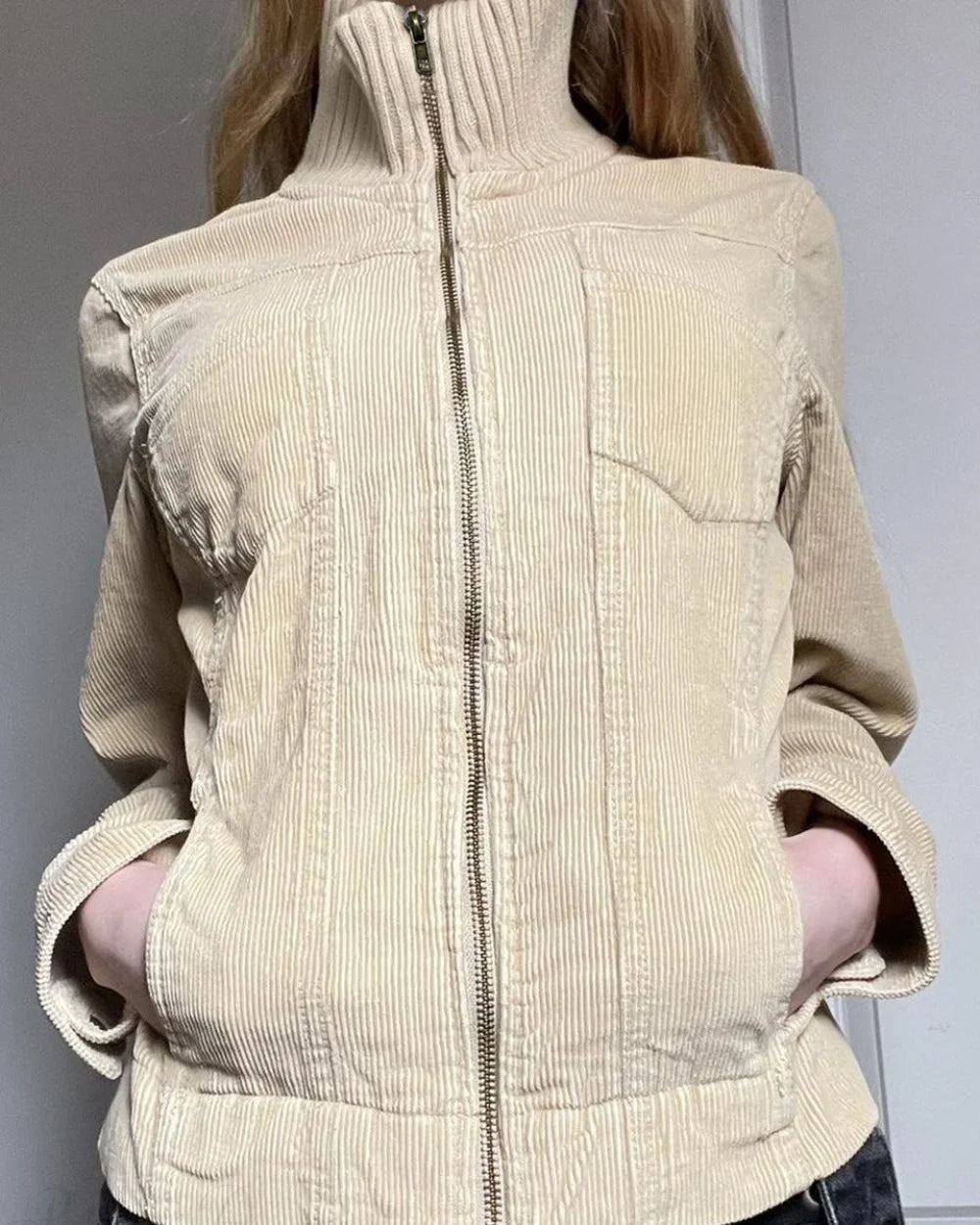 Vera Women's Utility Jacket | Solid Color, Stylish Lapel Design 3