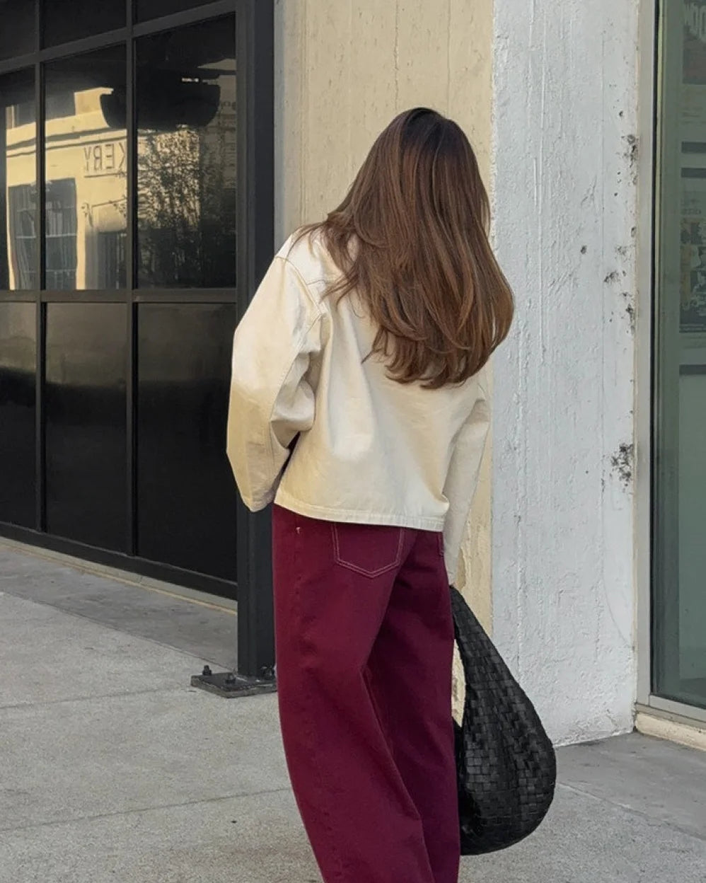 Vera Women's Jacket | Vintage Twill Denim, Loose Fit 4