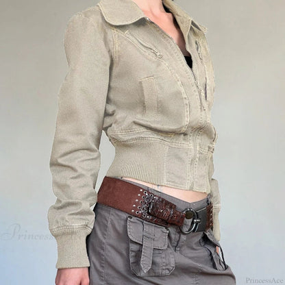 Vince Men's Slim Fit Jacket | Polyester Blend, Utility Design 5