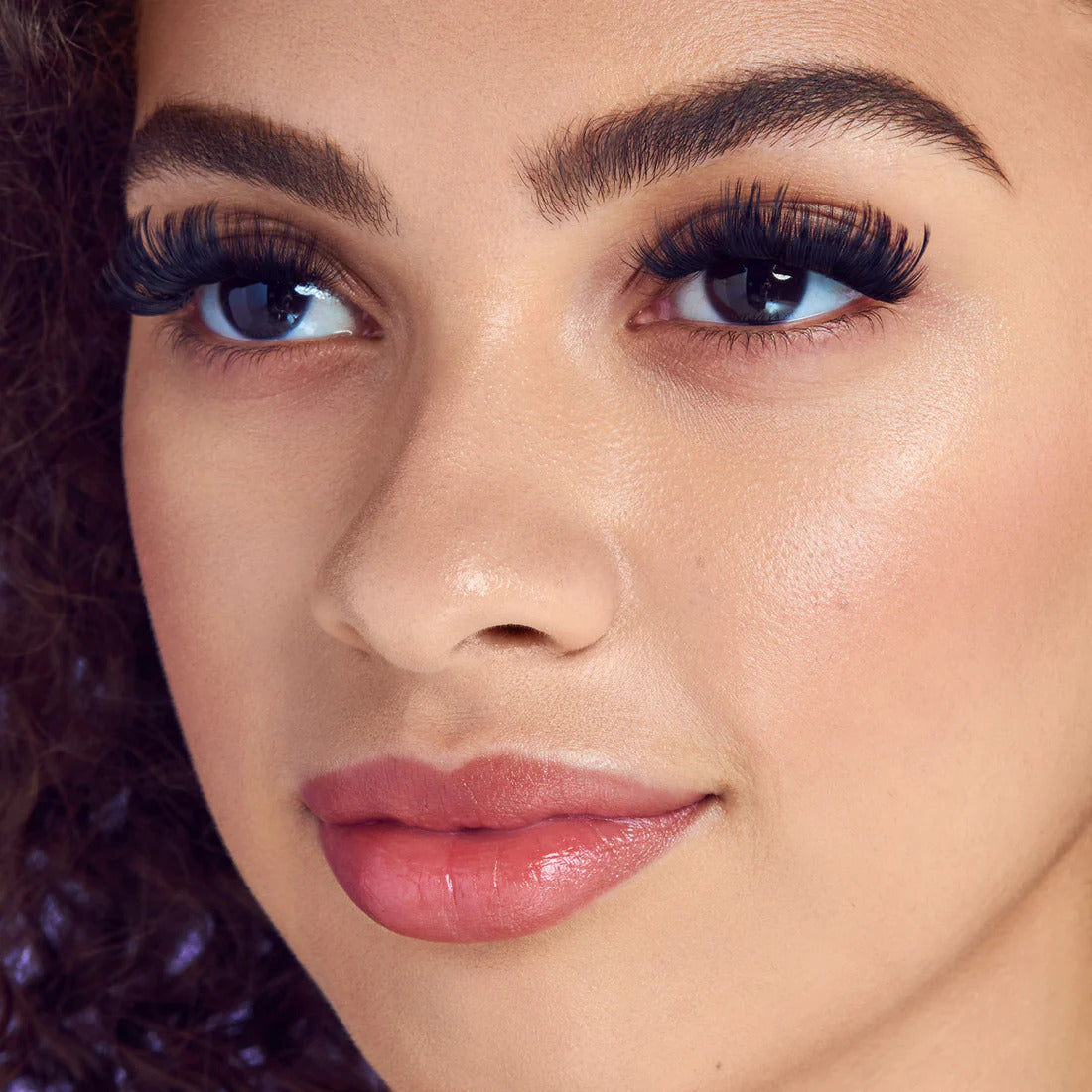 Eyelash Extension Kit Black PBT Material for All Eye Shapes with Adhesive and Tweezers - 2