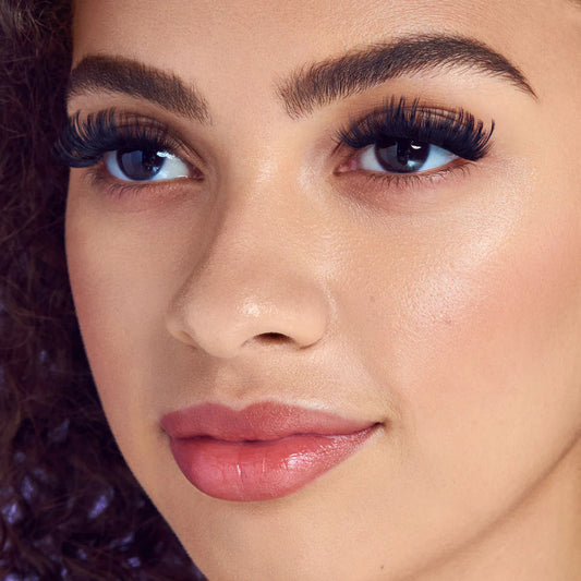 Eyelash Extension Kit Black PBT Material for All Eye Shapes with Adhesive and Tweezers - 2