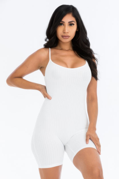 Riley Women's Jumpsuit | Ribbed Knit, Body-Hugging Fit - Image 11