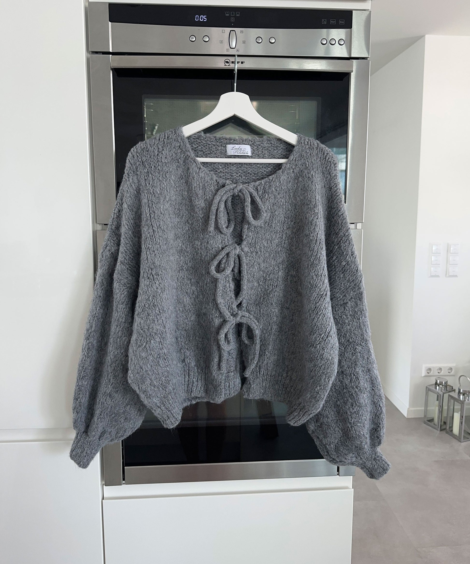 Women's Formal Dress Dark Grey Comfortable Fabric Size XS-XL - 3