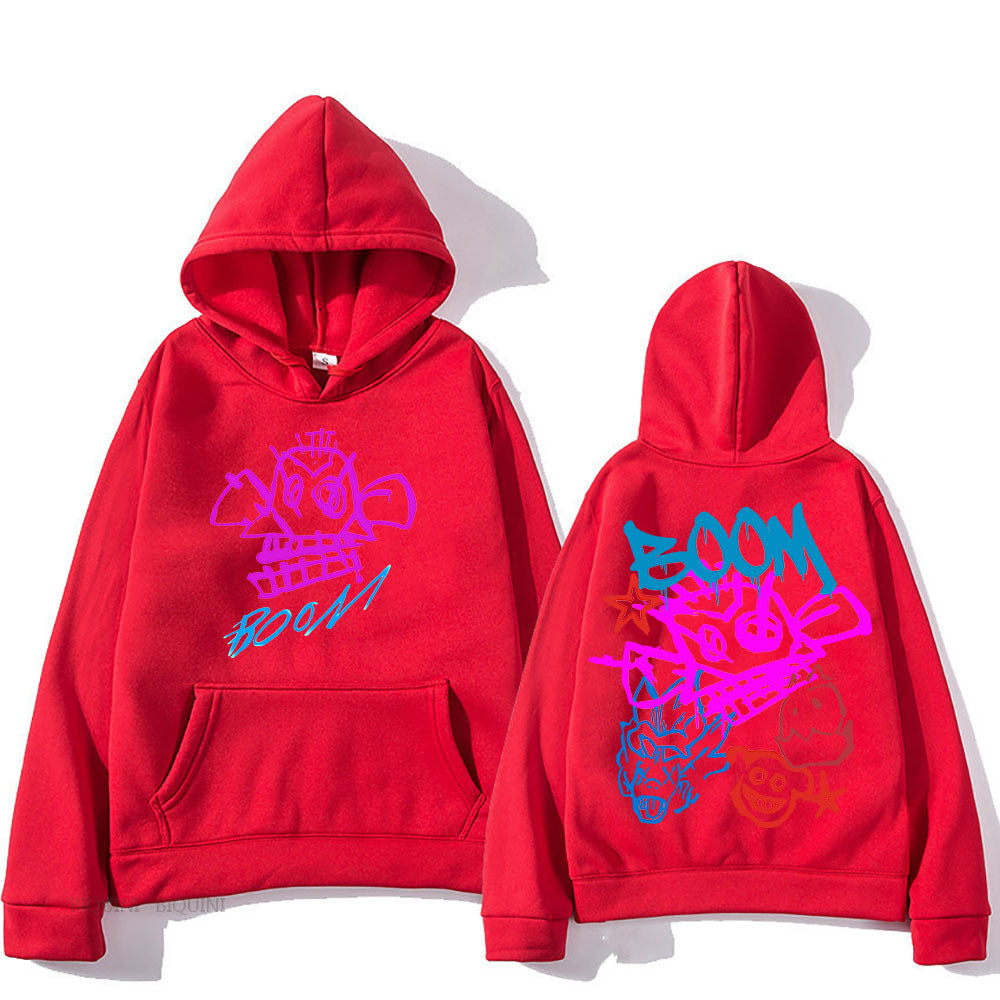 Women's Hoodie Blue Polyester Arcane Jinx Design - 10