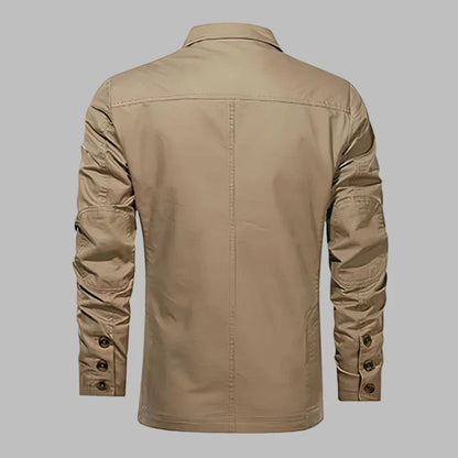 Men's Blazer Brown Lightweight Casual - 3