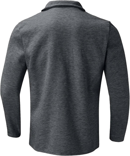 Men's Casual Blazer Navy Polyester - 9