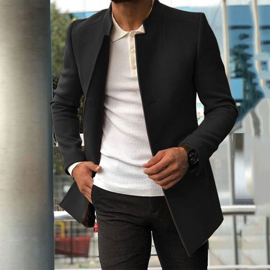Men's Blazer Black Lightweight Versatile - 4