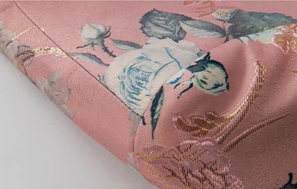 Men's Floral Blazer Multi Color Polyester - 9