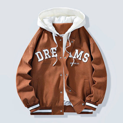 Women's Hooded Jacket Black Casual Cotton - 8