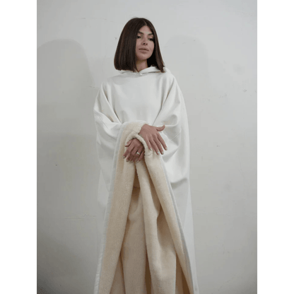 Women's Oversized Hoodie Gray Fleece Sweatshirt for Comfort - 10