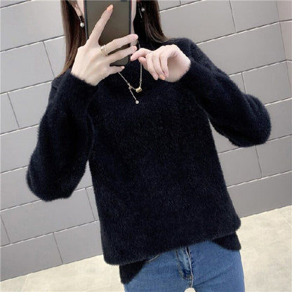 Warm, Thick, and Cozy Cotton Pullover Sweater Tops 2