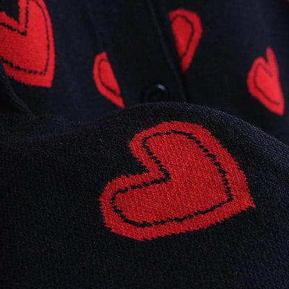 Warm and Comfy Be My Valentine Cardigan Top 3