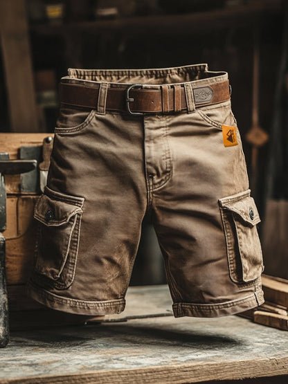 Men's Outdoor Cargo Pants – side view | Hensley London