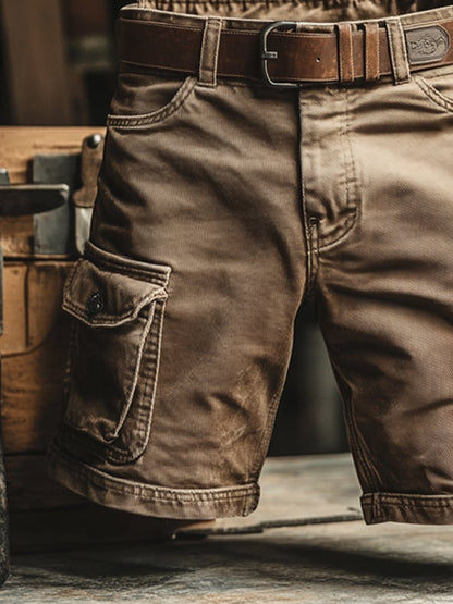 Men's Outdoor Cargo Pants – detail view | Hensley London