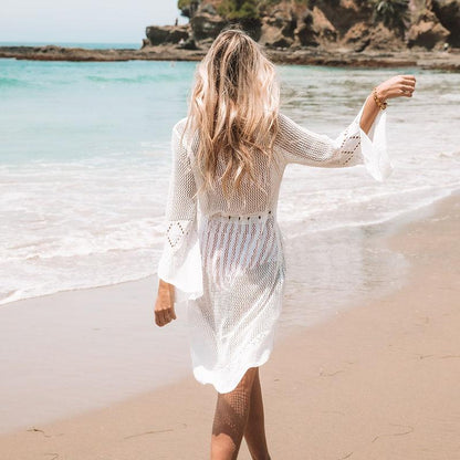 Willa Women's Beach Cover Up | Stylish Mesh Tunic - Image 7