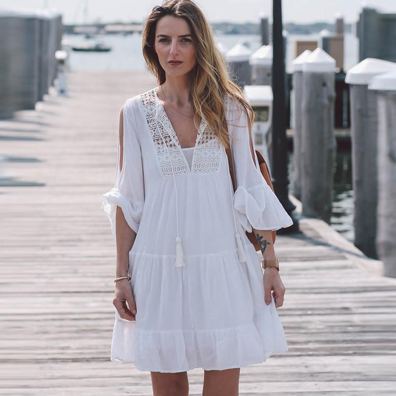 Willa Women's Beach Cover Up | Stylish Mesh Tunic - Image 10