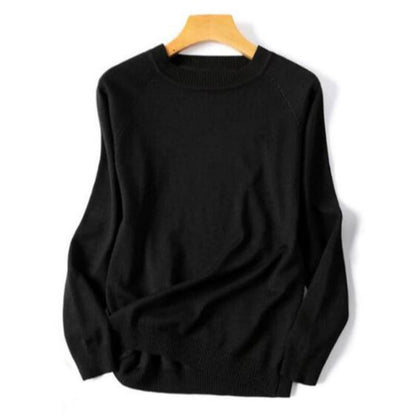 Winter Fashion Striped Pattern Knitted Long Sleeve Pullover Sweaters 10