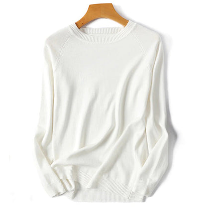 Winter Fashion Striped Pattern Knitted Long Sleeve Pullover Sweaters 12