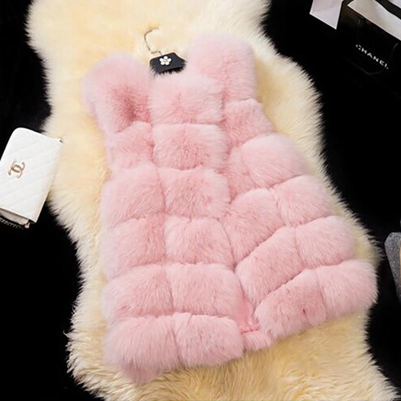 Winter Faux Fur Vest Jacket 2