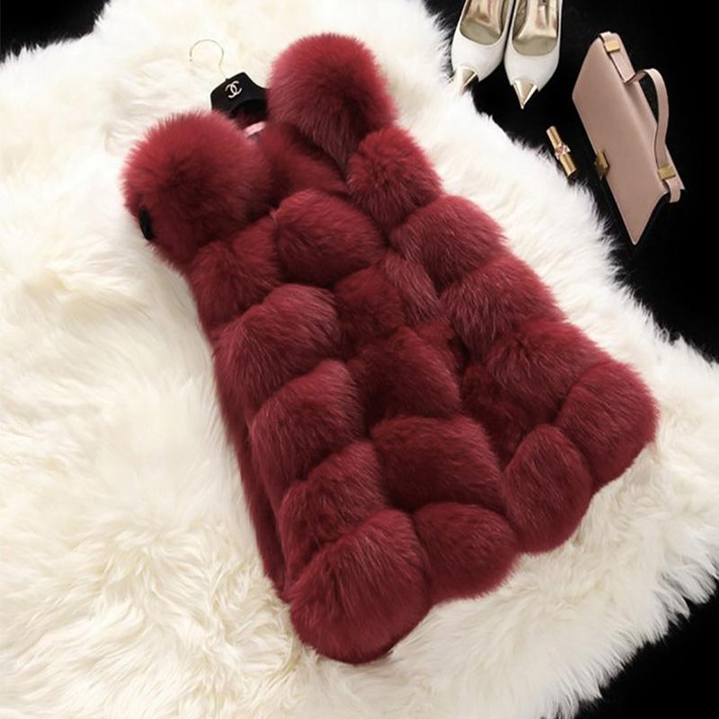 Winter Faux Fur Vest Jacket 3