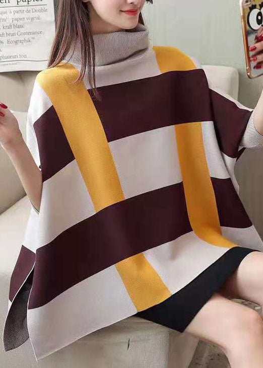 Women's Blouse Striped Loose-fitting Cotton - 3
