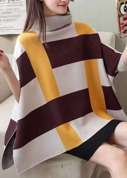 Women's Blouse Striped Loose-fitting Cotton - 3