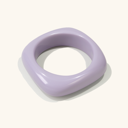 Women's Bangle Purple Luxe-Grade Acrylic 12