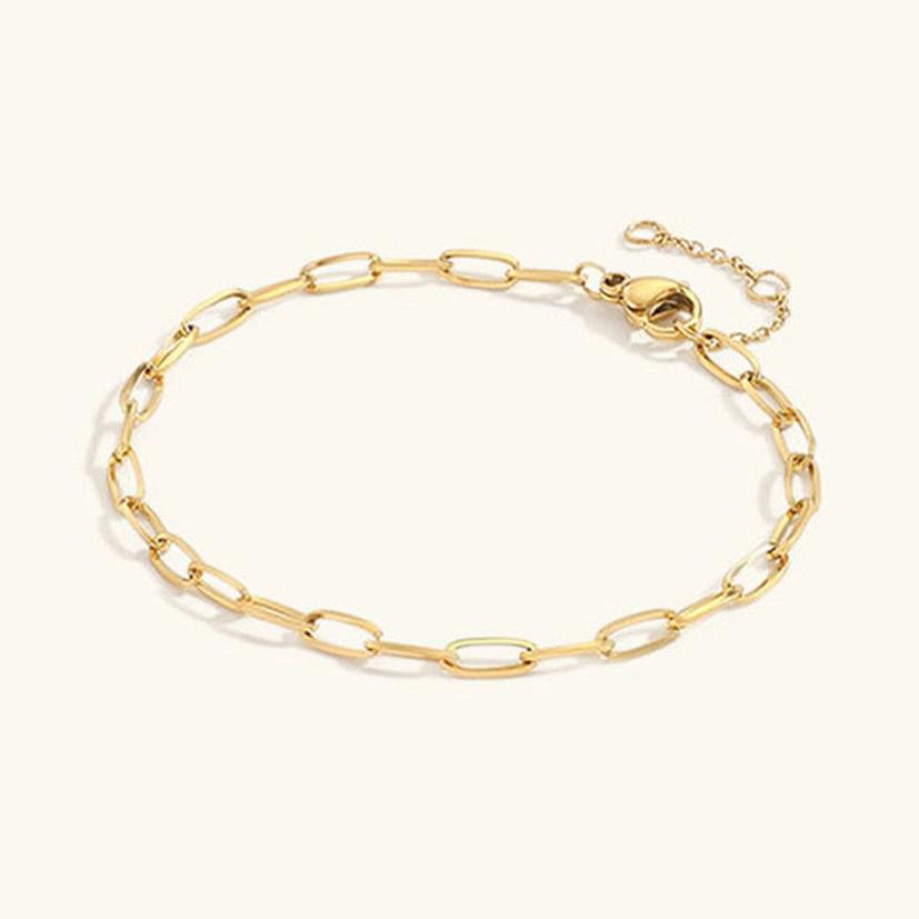 Women's Bracelet Gold Stainless Steel 0