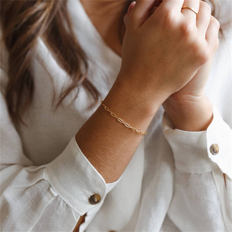 Women's Bracelet Gold Stainless Steel 1