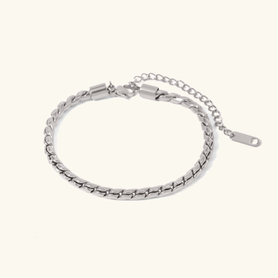 Women's Bracelet Gold Stainless Steel 18k Plated 3