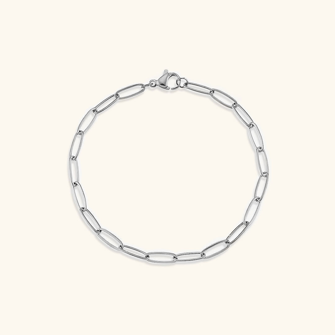 Women's Bracelet Gold Stainless Steel 18k Plated Elegant Chain 2