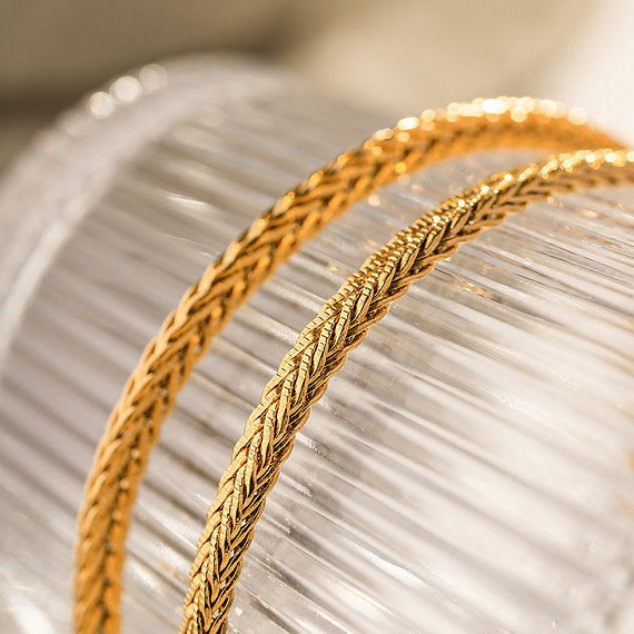 Women's Bracelet Gold Stainless Steel 18k Waterproof 2